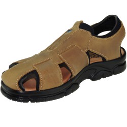 7003: ADVENTURE NATURAL LEATHER SANDAL.