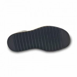 MENORQUINA 16201 INDIA IN BLACK LEATHER.