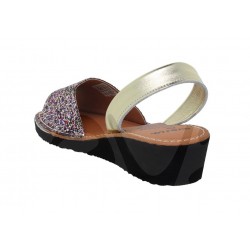 MENORCAN AVARCA MULTICOLOR GLITTER M: 3275AV