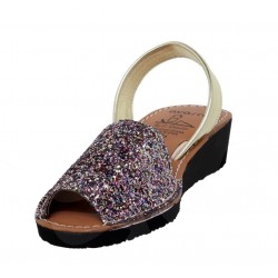 MENORCAN AVARCA MULTICOLOR GLITTER M: 3275AV