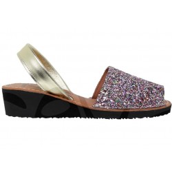 MENORCAN AVARCA MULTICOLOR GLITTER M: 3275AV