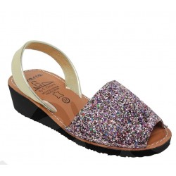 MENORCAN AVARCA MULTICOLOR GLITTER M: 3275AV