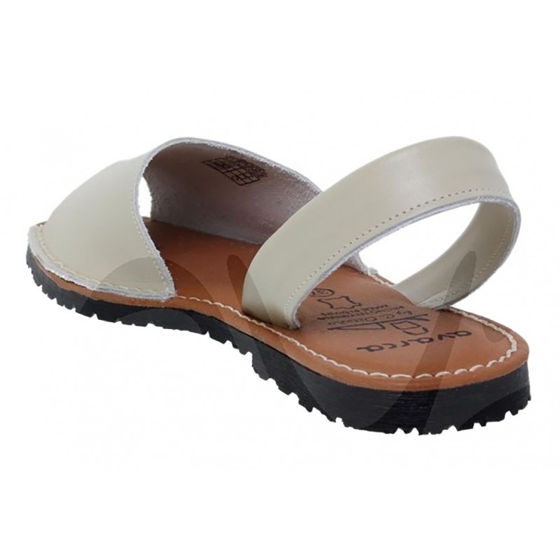 MENORQUINA AVARCA: 2201AV FLAT SANDAL LADY LEATHER. MENORQUINA AVARCA: 2201AV FLAT SANDAL LADY LEATHER.