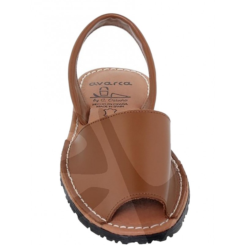 MENORQUINA AVARCA: 2201AV FLAT SANDAL LADY LEATHER. MENORQUINA AVARCA: 2201AV FLAT SANDAL LADY LEATHER.