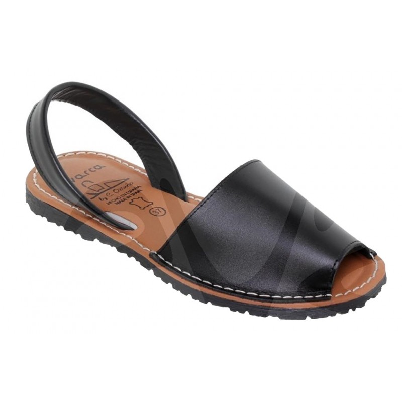 MENORQUINA AVARCA: 2201AV FLAT SANDAL LADY LEATHER. MENORQUINA AVARCA: 2201AV FLAT SANDAL LADY LEATHER.