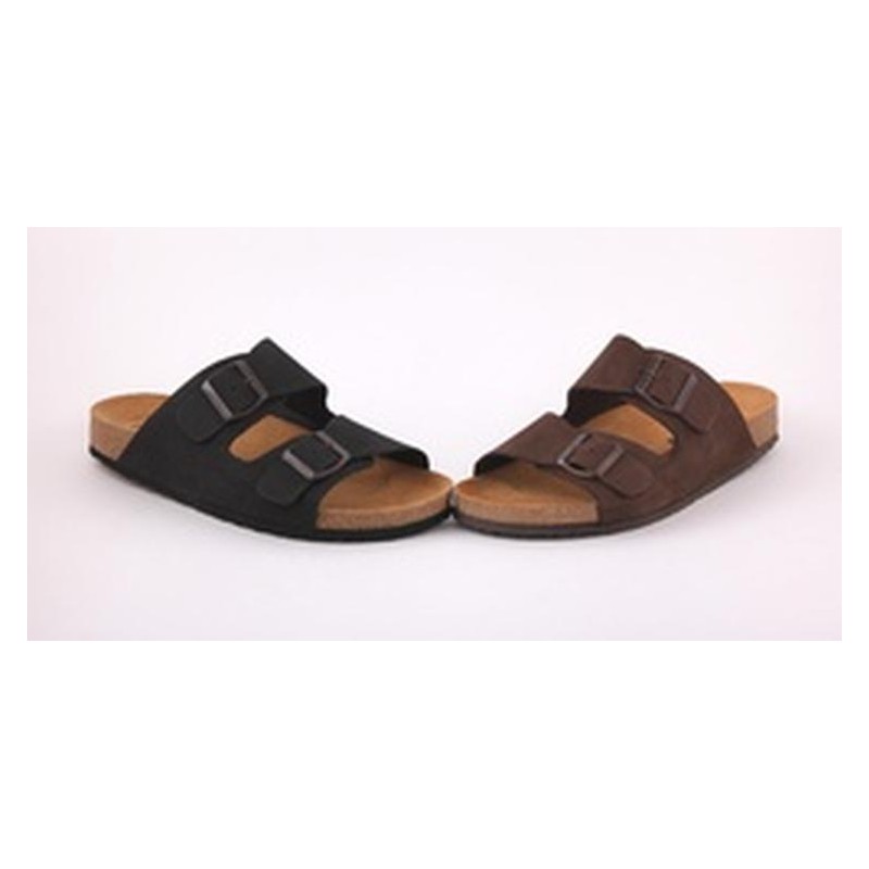 Natural leather sandals, made in Spain, with ANATOMICAL LEATHER INSOLE for  comfortable and fresh walking every day.